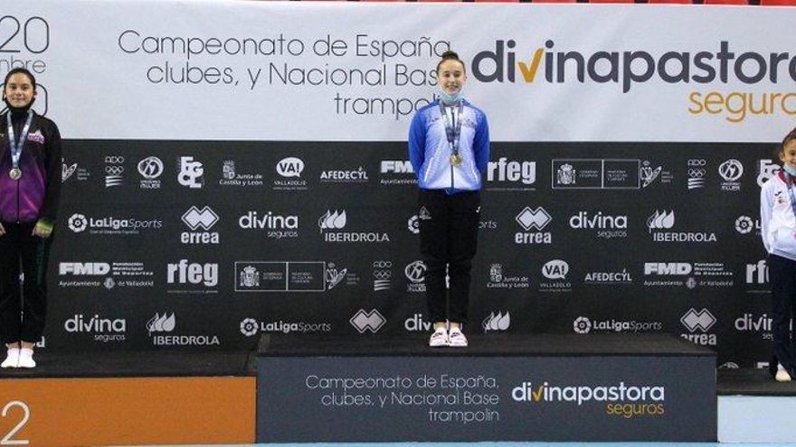 Bronce para Marta Rodríguez en Doble Mini Tramp