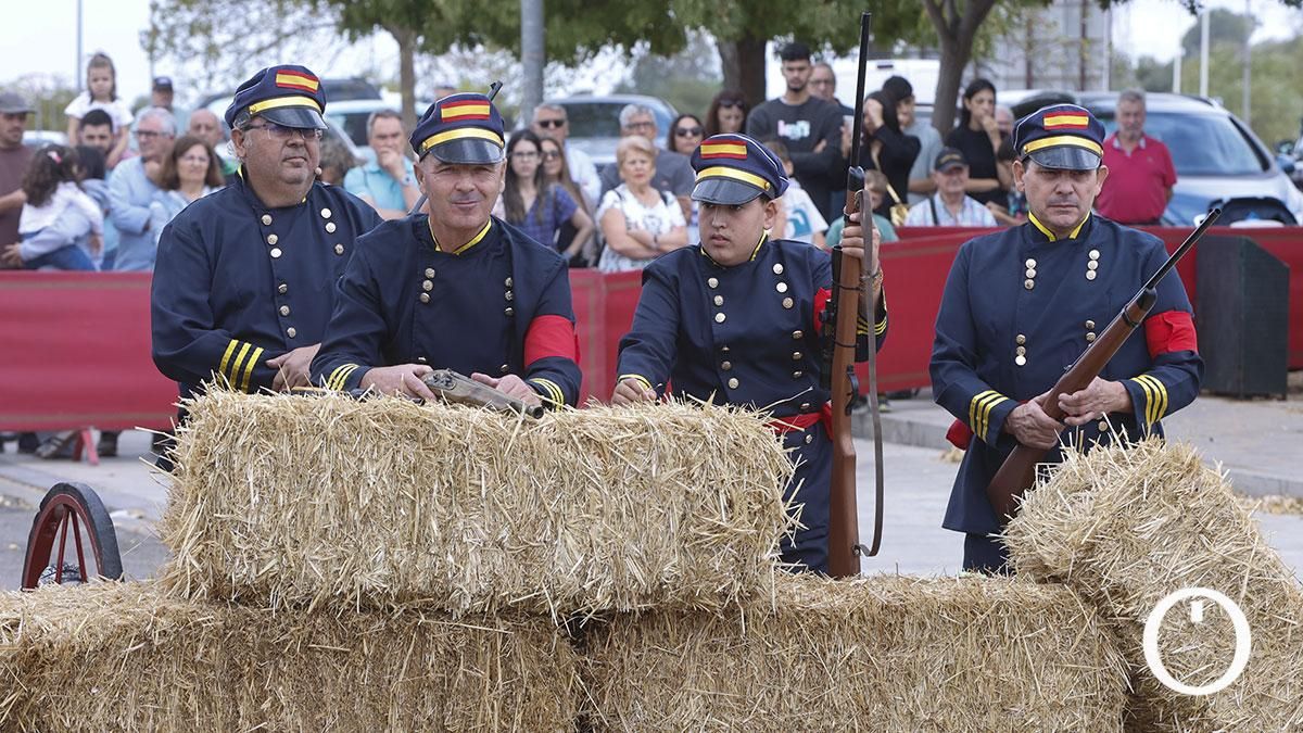 Recreación de la batalla del Puente de Alcolea