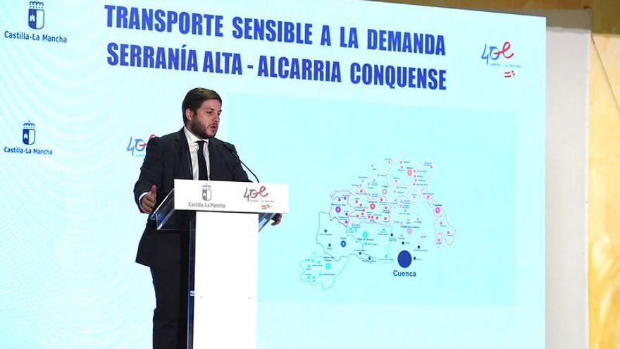 Arranca en la Serranía Alta-Alcarria de Cuenca el modelo pionero de Transporte Sensible a la Demanda de Castilla-La Mancha