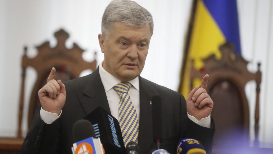 El expresidente ucraniano Poroshenko denuncia que se le impide salir del país EFE/EPA/ZURAB KURTSIKIDZE/Archivo