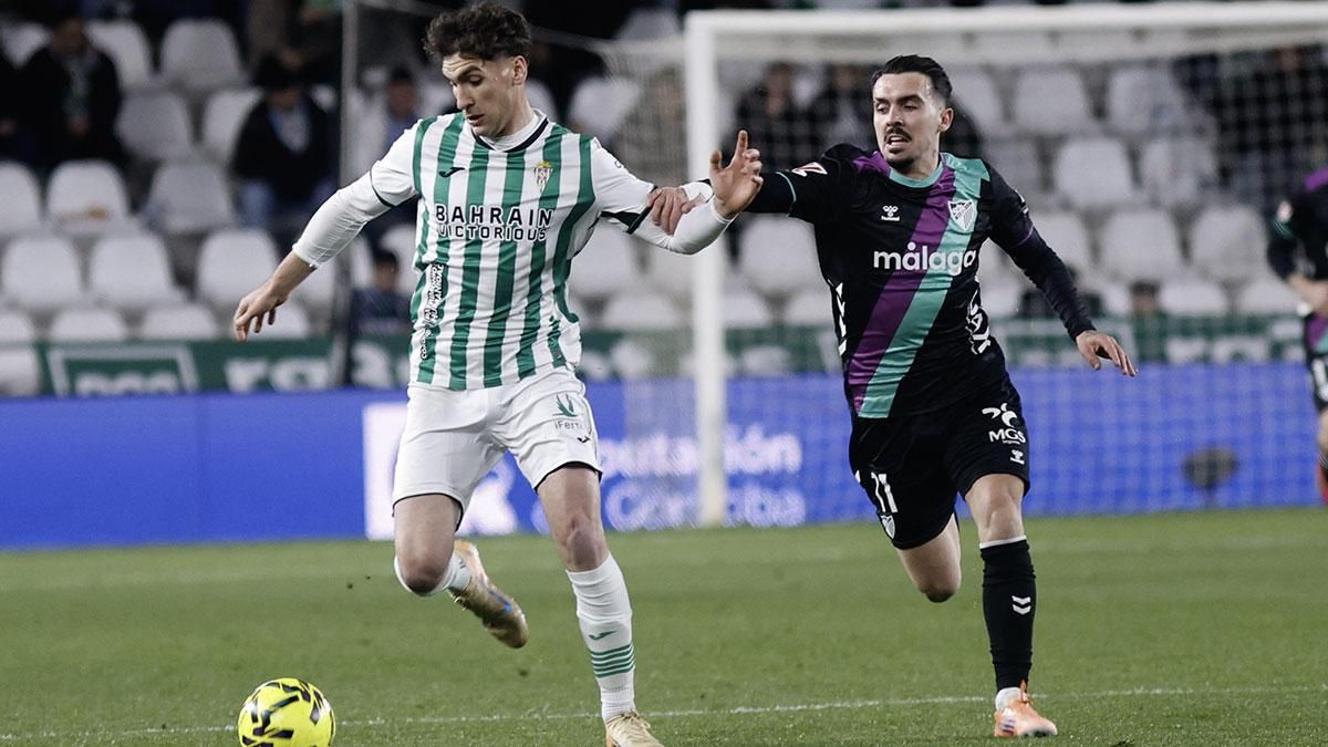 Partido Córdoba - Malaga en el Estadio El Arcángel
