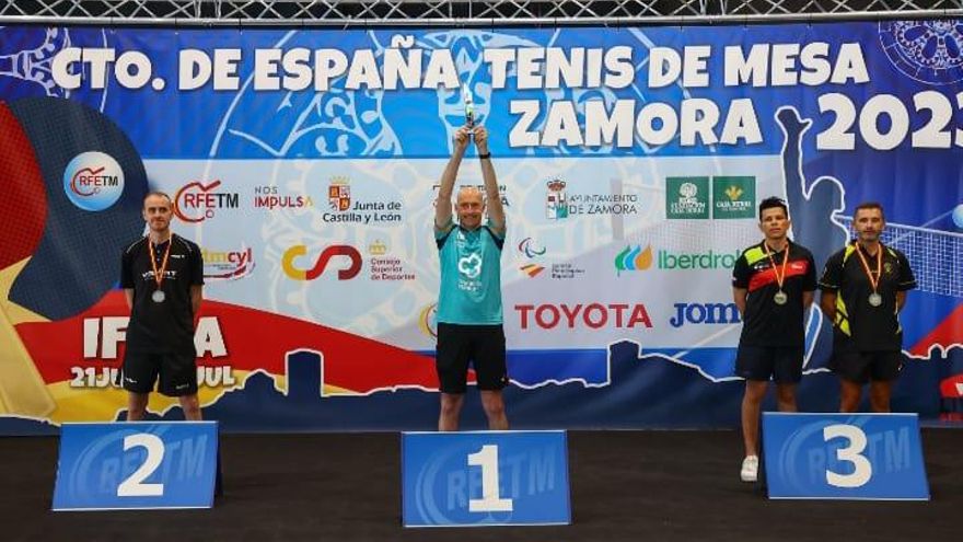 Canarias cierra el Campeonato de España de tenis de mesa con cinco medallas más