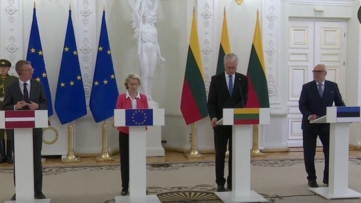 Von der Leyen admite "vulnerabilidades" en el Báltico y se destapa el fallido del muro de drones ante Rusia