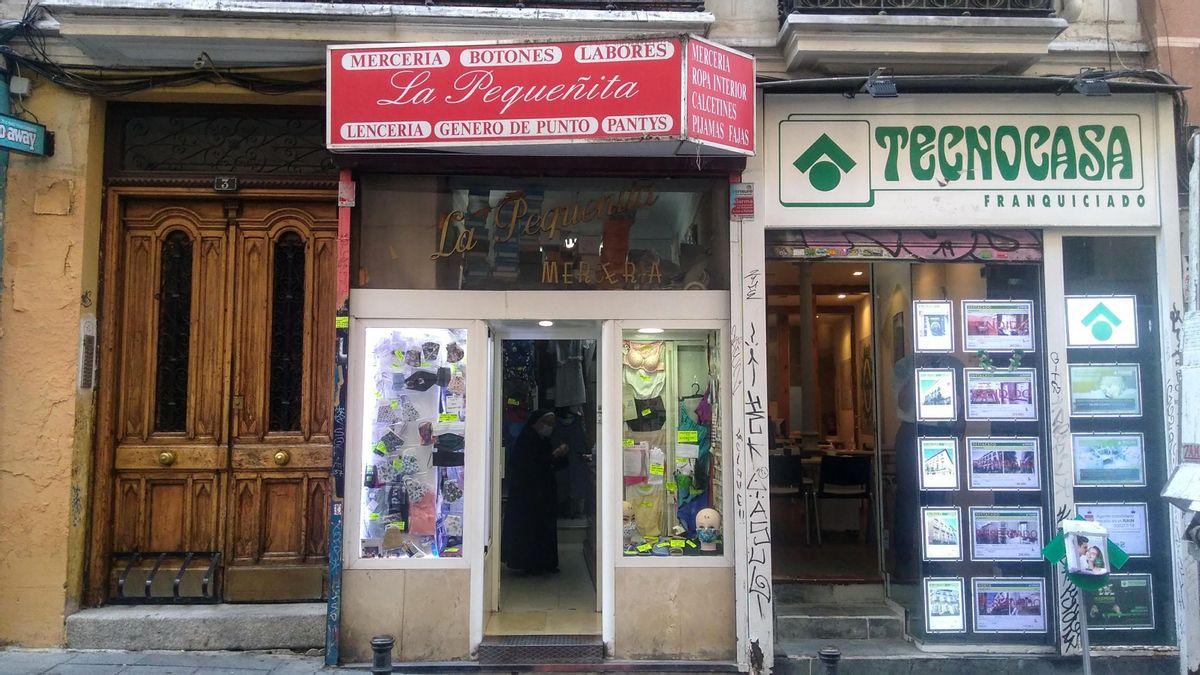 La Pequeñita está situada en el 3 de Corredera Alta de San Pablo | SOMOS MALASAÑA