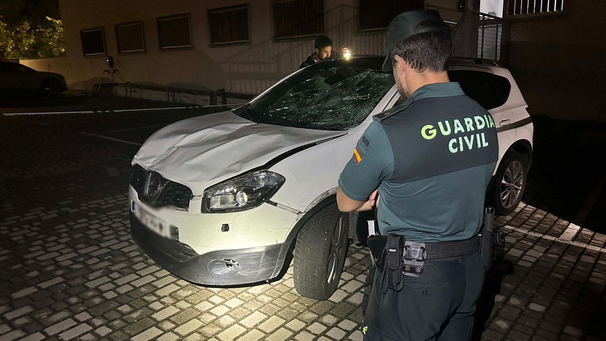 Imagen del atropello múltiple en Haro