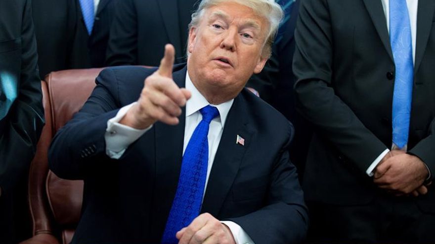 Trump dice que "depende de los demócratas" que el Gobierno se paralice de nuevo