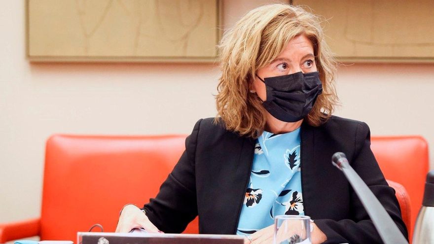 La secretaria de Estado de Hacienda, Inés Bardón, ante la Comisión de Presupuestos del Congreso