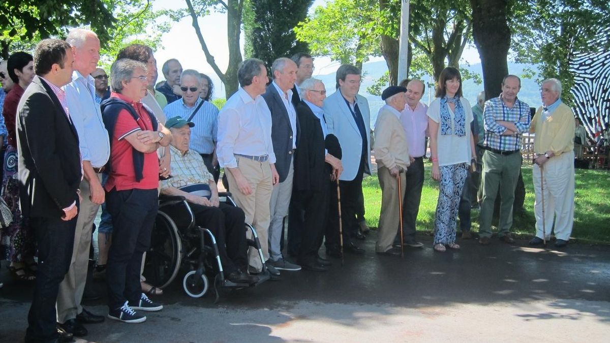 Los gudaris vascos de la Guerra Civil piden que el futuro "no se construya sobre el olvido ni sobre el rencor"