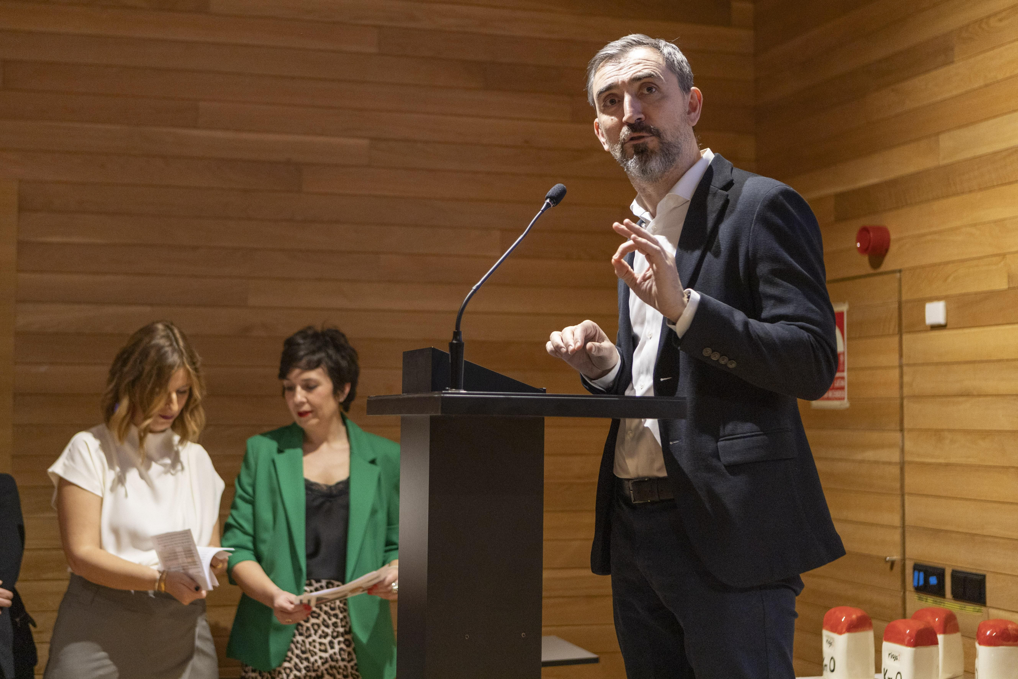 El director de elDiario, Ignacio Escolar, también quiso intervenir en el evento para presentar la alianza con Rioja2 para contar lo que ocurre en La Rioja a nivel nacional