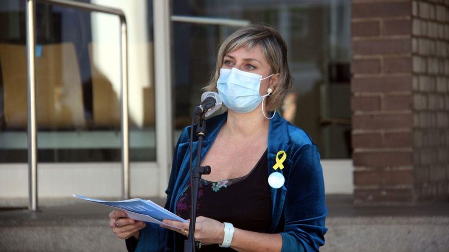 La consellera de Salut, Alba Vergés