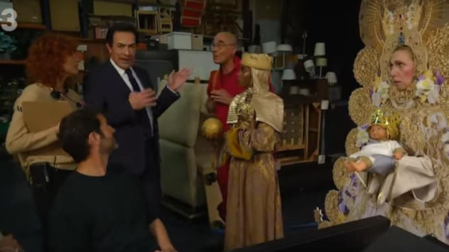 'Polònia' se dispara a récord parodiando a Juanma Moreno, Virgen del Rocío, Moreneta y Dalai Lama en un sketch