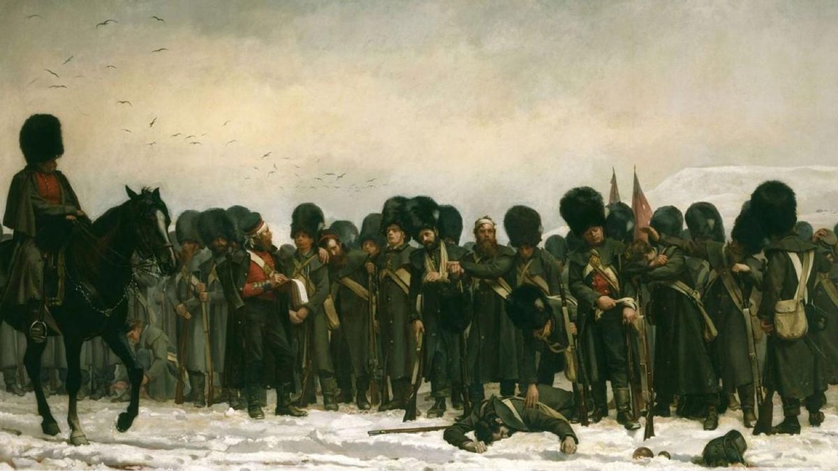 Calling the Roll After An Engagement, Crimea (or The Roll Call) (1874)