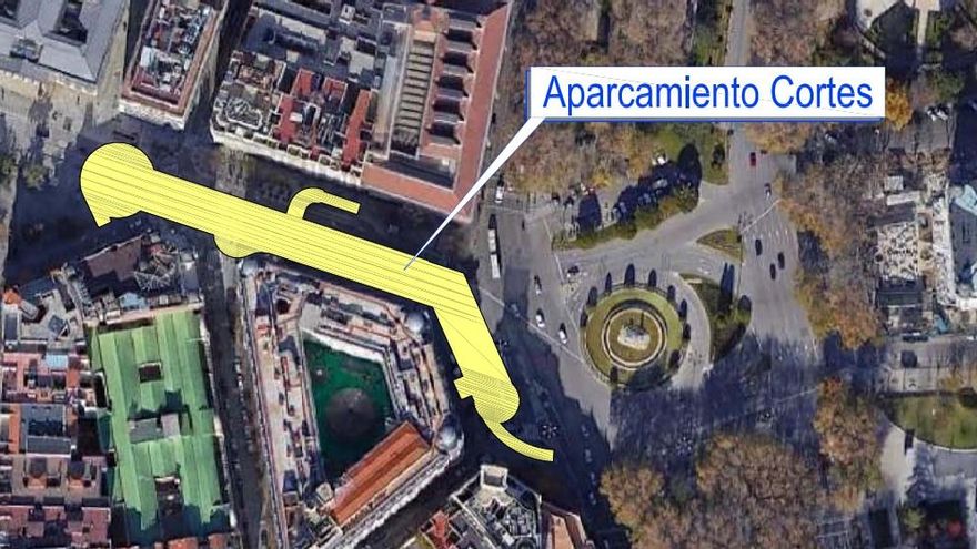 Almeida renuncia a la gestión pública de un parking junto al Congreso que ingresa dos millones cada año