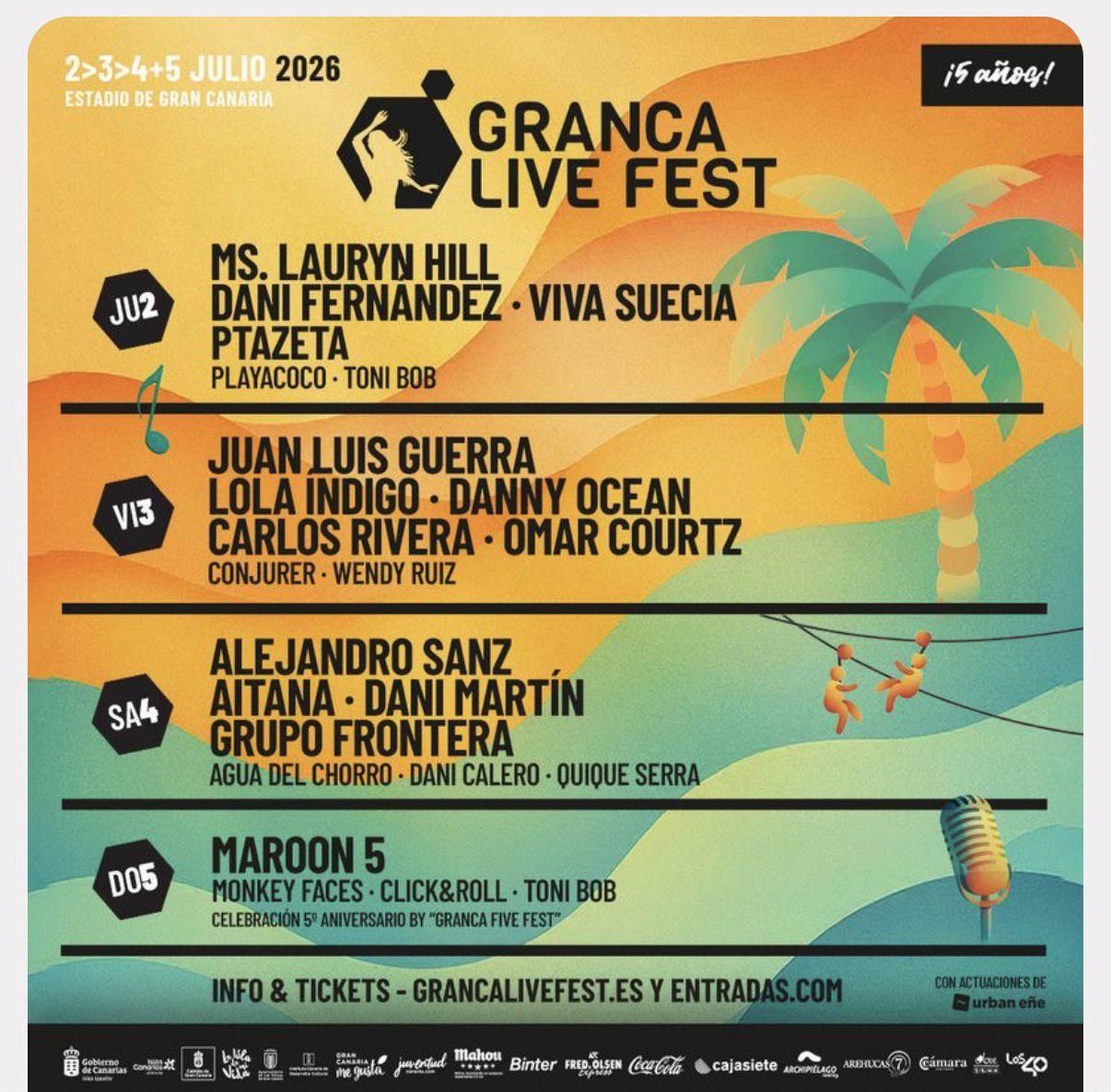 Cartel del Gran Life Fest.