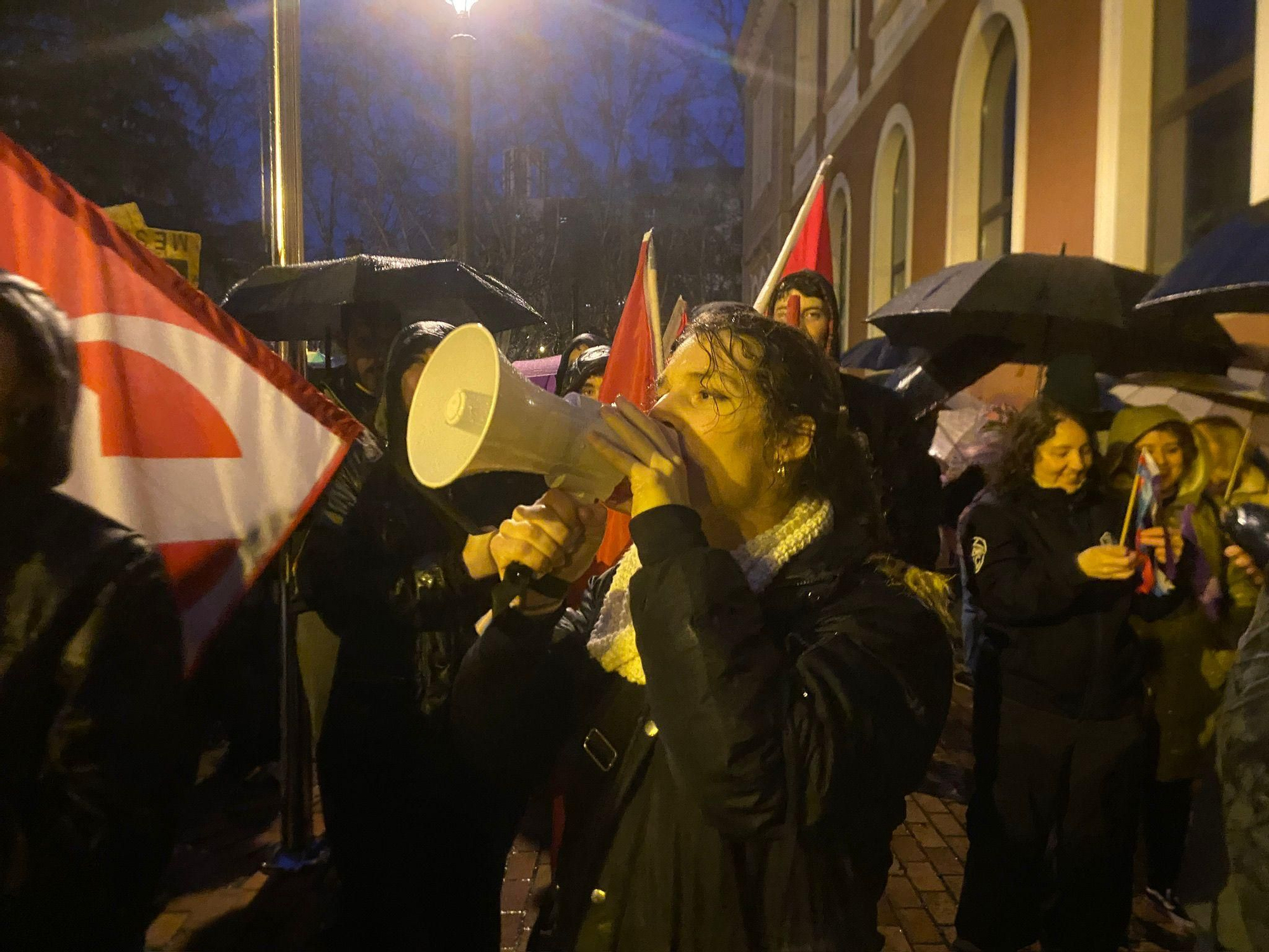 Las imágenes del 8M en Logroño: la fuerza del feminismo venció a la lluvia