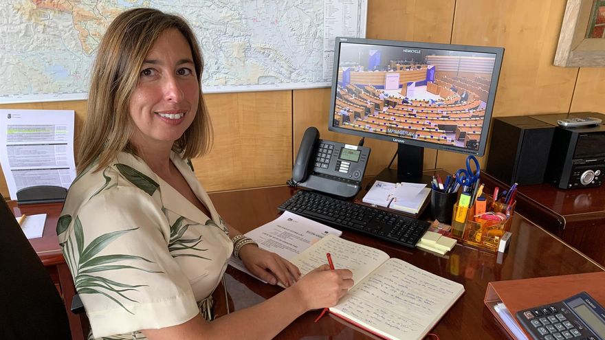 La consejera de Economía, María Sánchez, en el Comité de las Regiones
