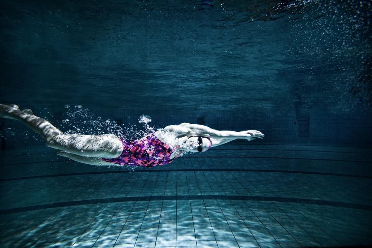 La nadadora olímpica Mireia Belmonte durante una sesión fotográfica. 19/01/2015. | FOTO: LUIS DE LAS ALAS