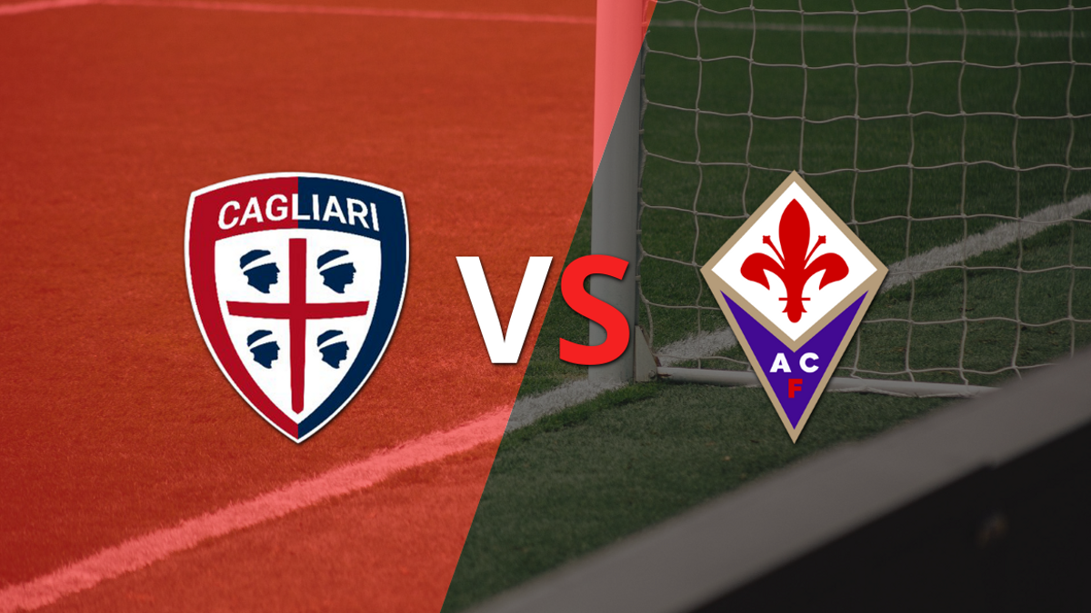 Cagliari empató 1-1 contra Fiorentina sobre el final del partido en el arranque del torneo