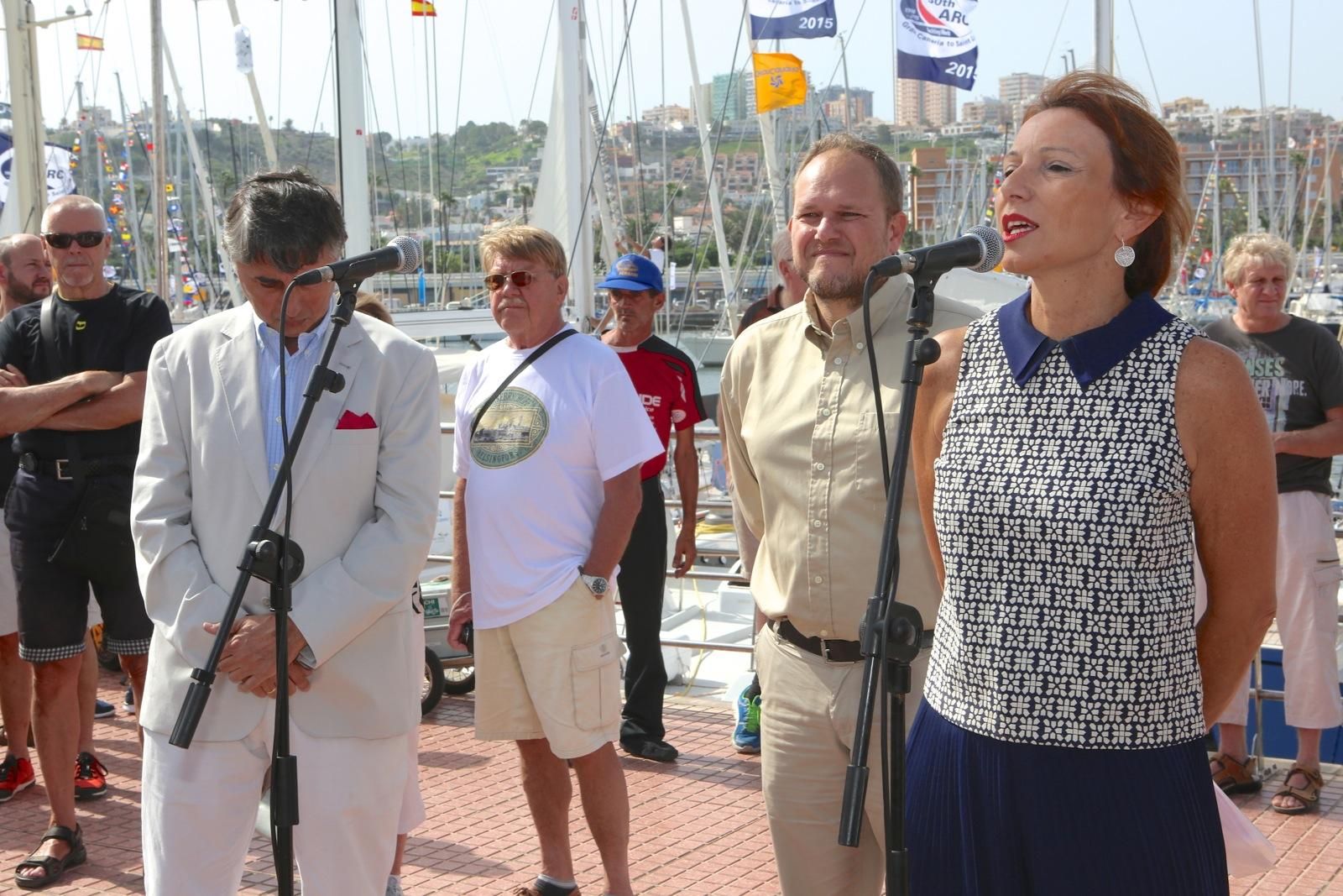 Inauguración de la regata ARC en Las Palmas de Gran Canaria. (Alejandro Ramos).