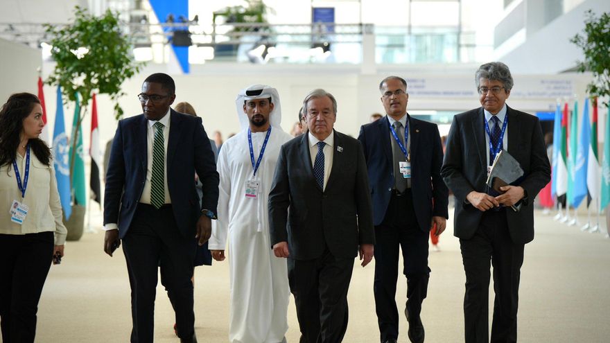 António Guterres vuelve a la COP para meter presión sobre la “necesidad de eliminar los combustibles fósiles”