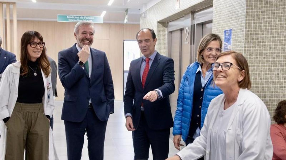 El Gobierno de Aragón desmiente a Azcón: la visita al centro de salud de Huesca no fue una inauguración