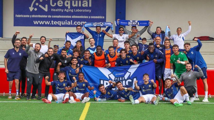 El Tenerife B toma distancia sobre el playoff