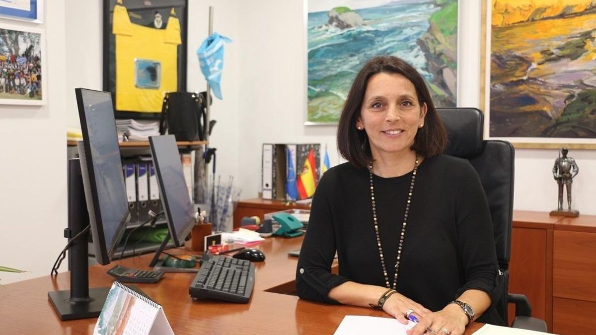 La alcaldesa de Santa Cruz de Bezana, Carmen Pérez (PP)