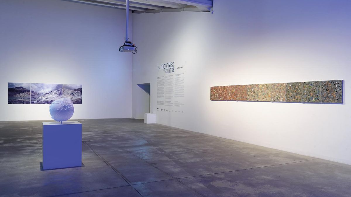 'Topologías del carbono', 'Terrazo Bentónico' y 'Rhonegletscher'