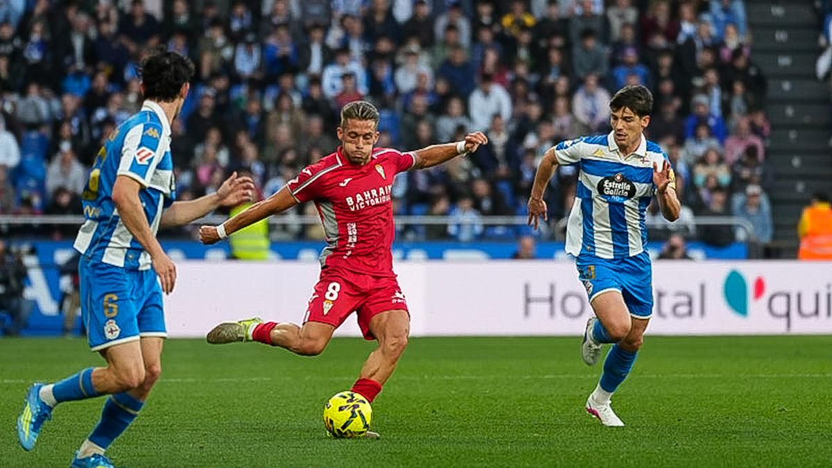Las imágenes del RC Deportivo de La Coruña - Córdoba CF