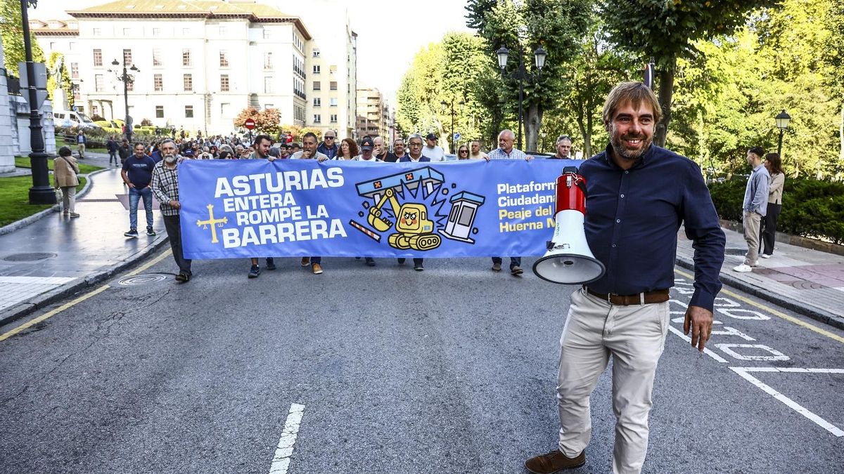 Daniel Ripa, pionero de la lucha contra el peaje del Huerna: “Si estuviera en Catalunya habría caído hace años"