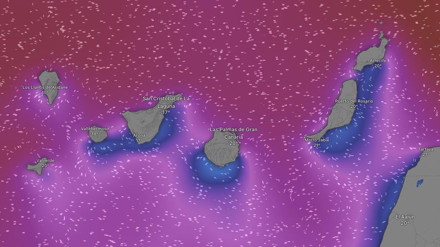 Avisos amarillos en Canarias este lunes y martes