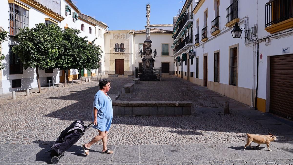 Triunfo de San Rafael en la plaza de Los Aguayos