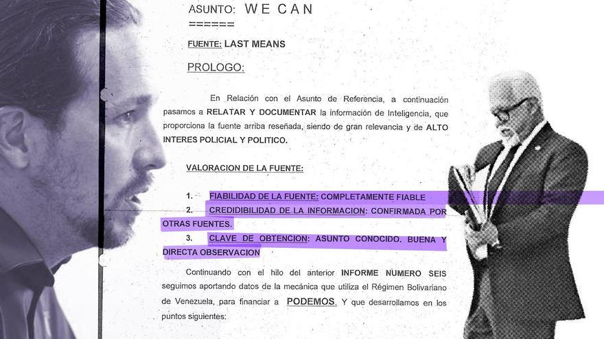 Siete informes secretos revelan que la Policía reclutó a un implicado en estafas para la guerra sucia contra Podemos