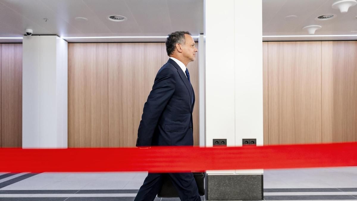 El hasta ayer ministro de Exteriores neerlandés, Caspar Veldkamp