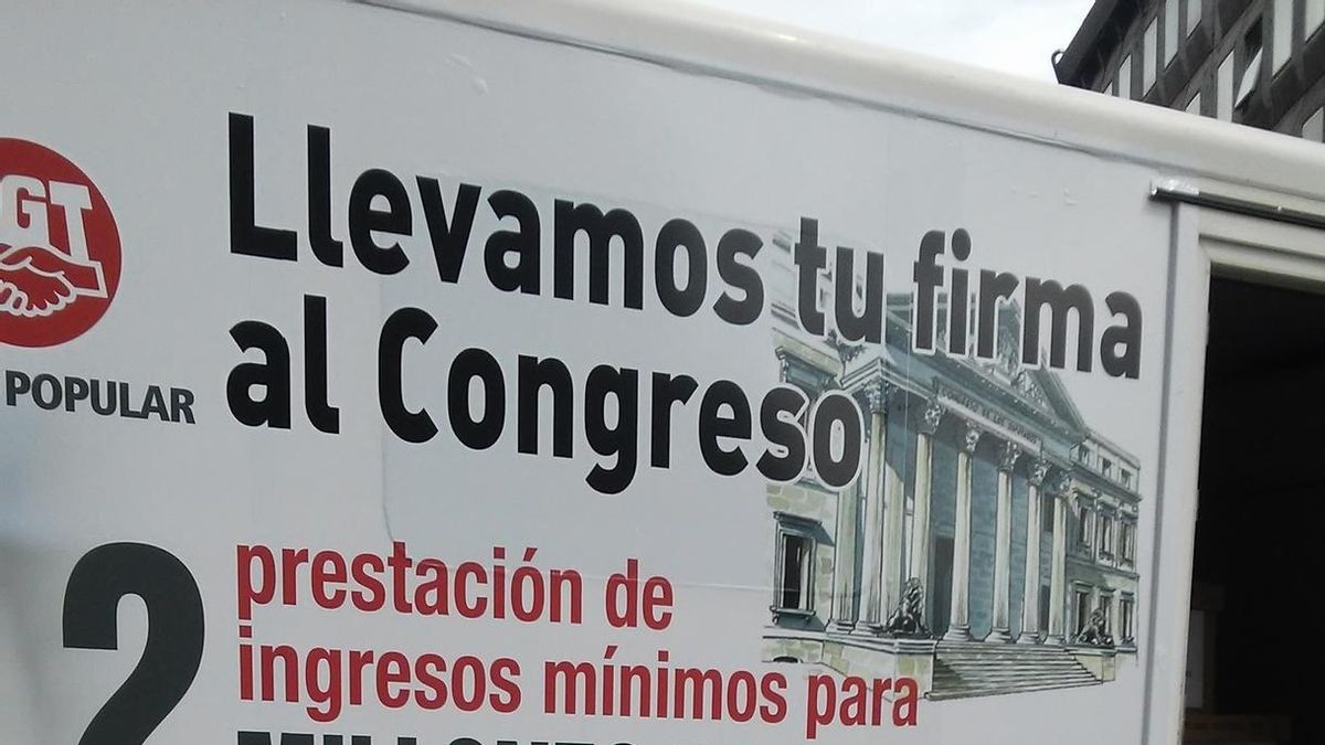 La ILP de sindicatos para una renta mínima supera en el Congreso el rechazo de PP y Cs