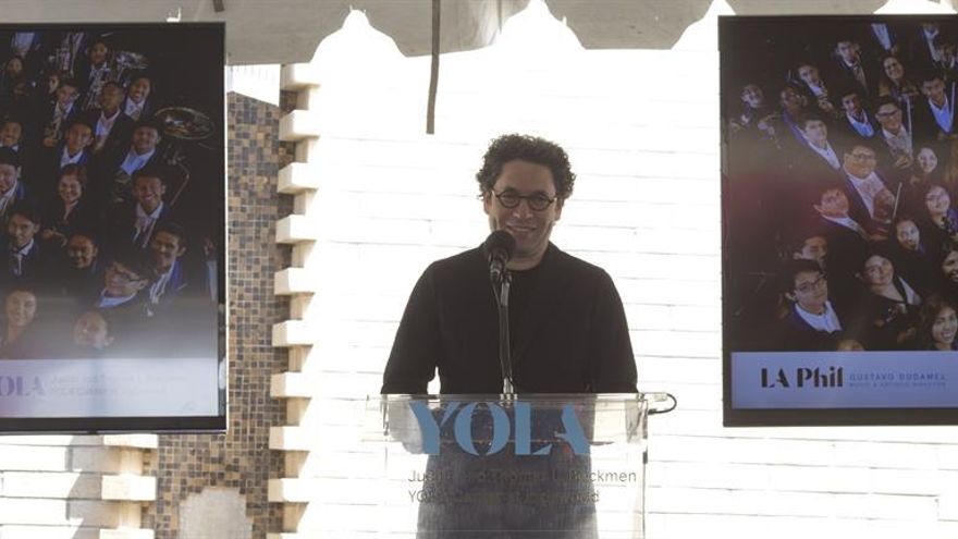 El director de orquesta Gustavo Dudamel, Medalla Páez de las Artes de 2018