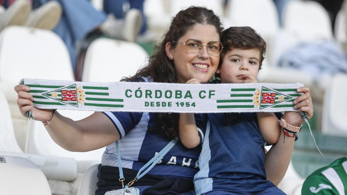 Grada Blanquiverde del Córdoba CF - Albacete BP