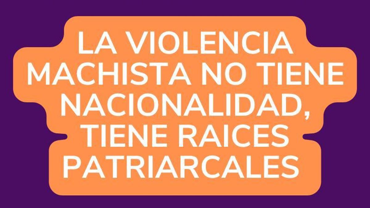 Imagen distribuida por el Foro en contra del uso racista del caso de la menor quemada en Gran Canaria.