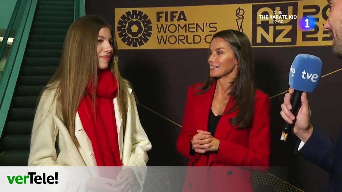 El mensaje de la reina y la infanta en TVE para las jugadoras españolas ...