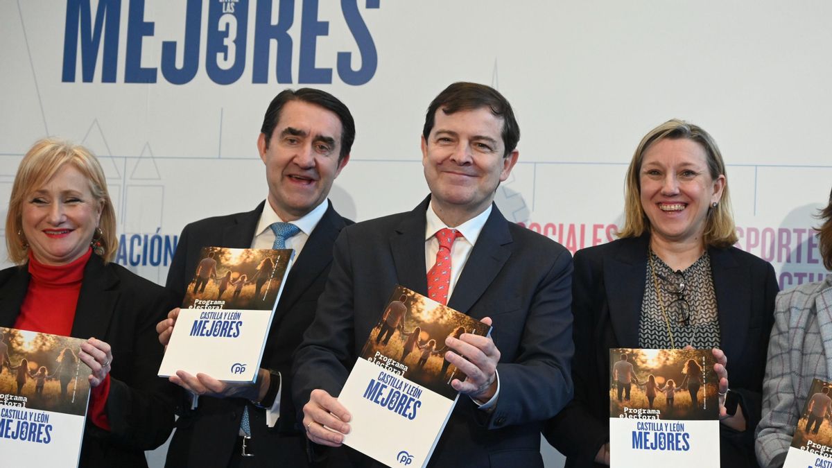 Mañueco aspira a repetir en la Junta de Castilla y León con mil propuestas enfocadas en mundo rural, vivienda e industria