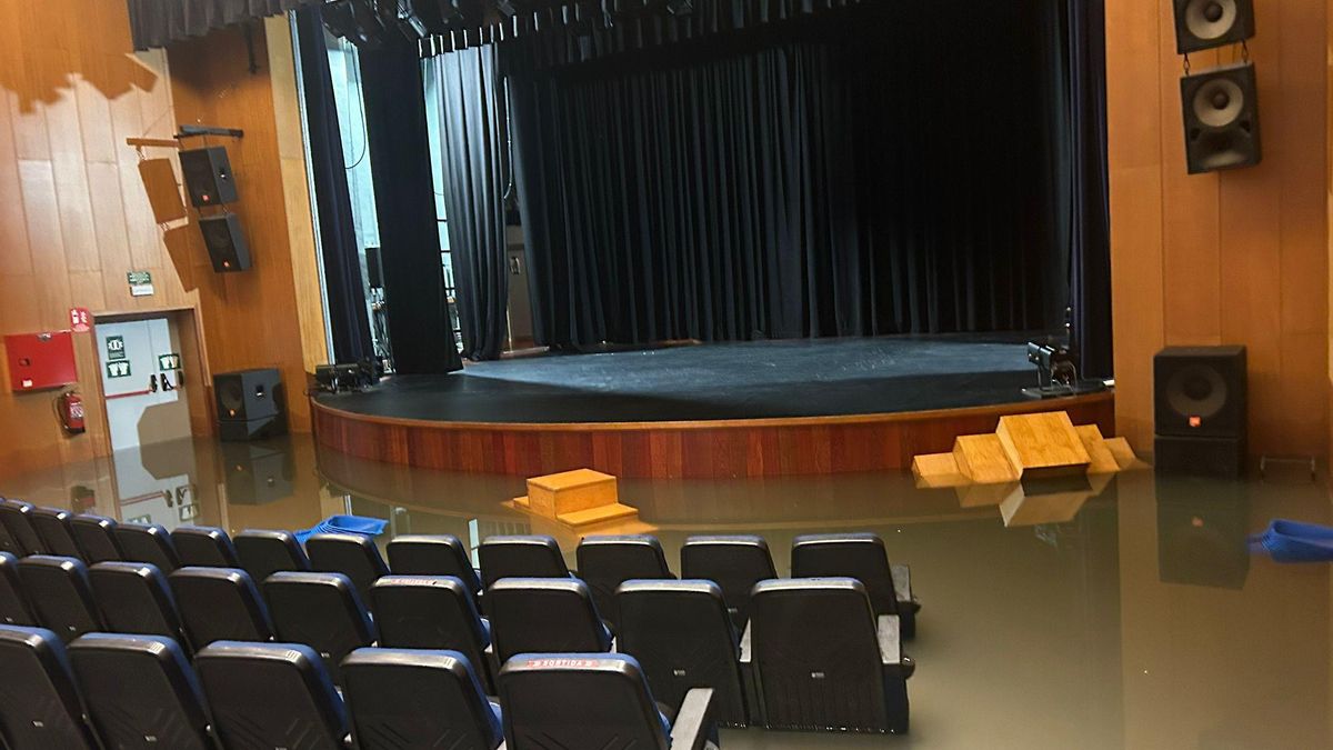 La tempesta deixa inutilitzable l’Auditori de Cas Serres i obliga a cancel·lar tota la programació de 2025