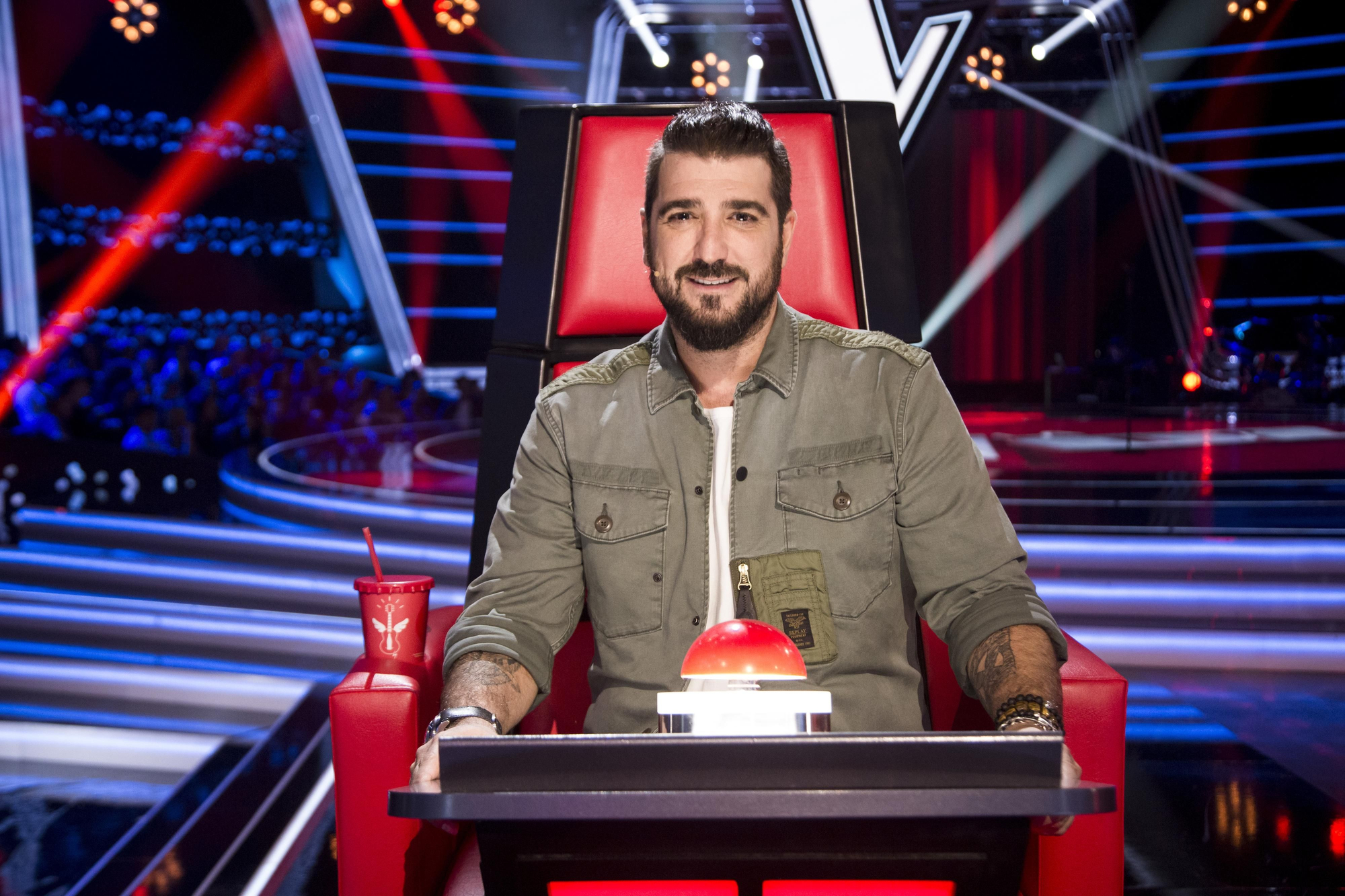 Fotogalería: los coaches de La Voz de Antena 3, en acción en plató