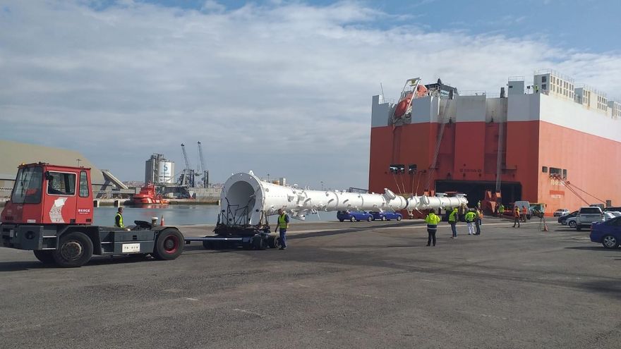 Embarque de la pieza