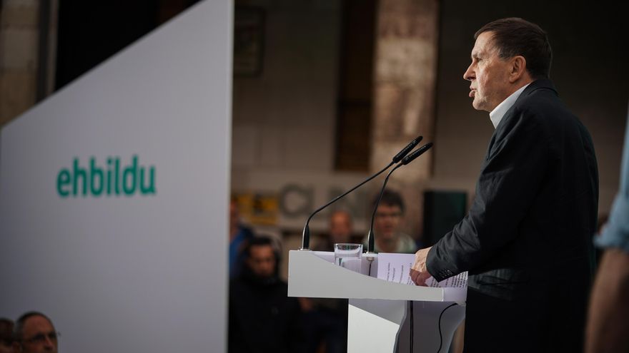El coordinador general de EH Bildu, Arnaldo Otegi.