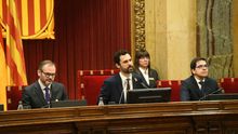 Roger Torrent es elegido presidente del Parlament