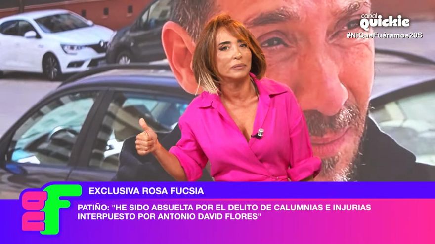 María Patiño anuncia su victoria judicial sobre Antonio David Flores, quien la demandó por una noticia de 'Socialité'