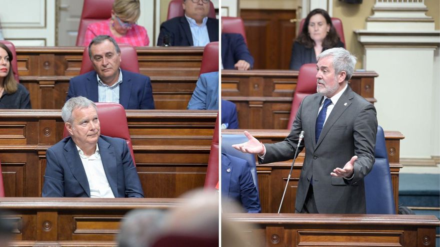 Clavijo reta a la oposición a ir con él al centro de salud sin cita previa: “Le aseguro que lo van a atender"