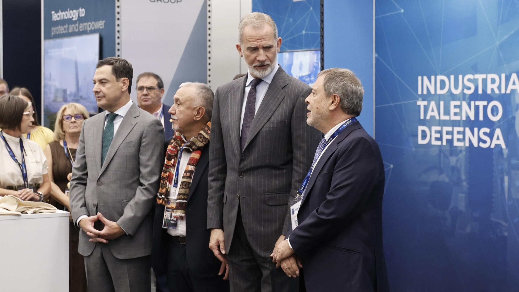 El Rey Felipe VI asiste a la jornada de clausura del Foro Indudef
