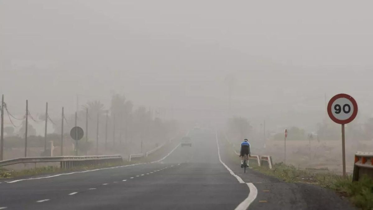 La calima remite en Canarias este domingo y continúa la probabilidad de lluvia