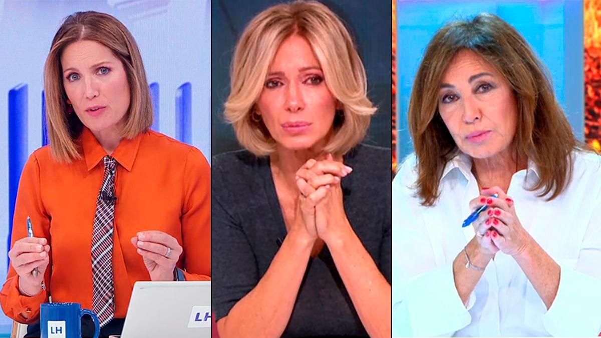 Silvia Intxaurrondo, Susanna Griso y Ana Rosa Quintana